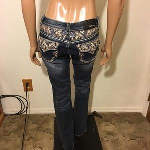 Pair of Grace in LA embellished jeans